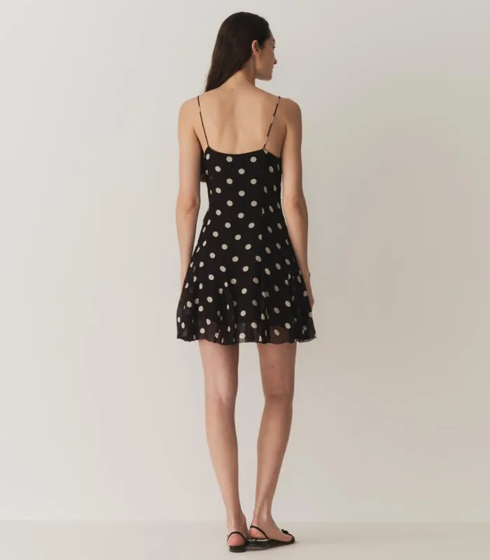 Shop KAYLIN DRESS Noir Solstice Sky Dot DEN Dresses