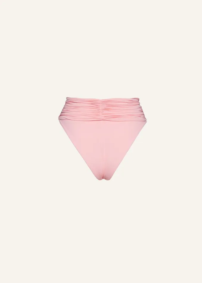 Shop Magda Butrym Beachwear Classic High Waist Swim Bottom In Pink Shop Magda Butrym Beachwear Classic High Waist Swim Bottom In Pink