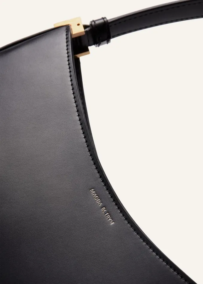 Shop Magda Butrym Handbags Medium Vesna Black Leather Shop Magda Butrym Handbags Medium Vesna Black Leather
