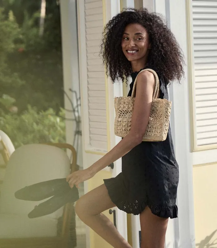 Shop ORLA BAG Natural Raffia DEN Bags