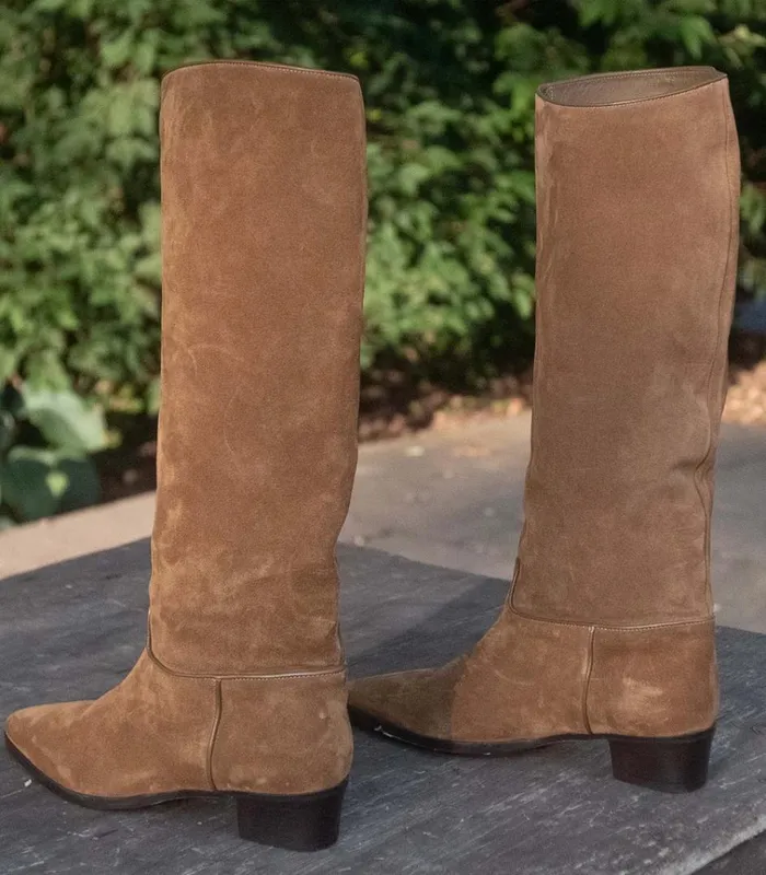 Shop RIVIERA BOOT Moutarde Suede DEN Footwear