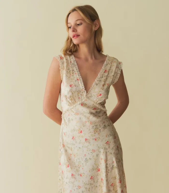 Shop TAHLIA DRESS Flowering Meadow DEN Dresses