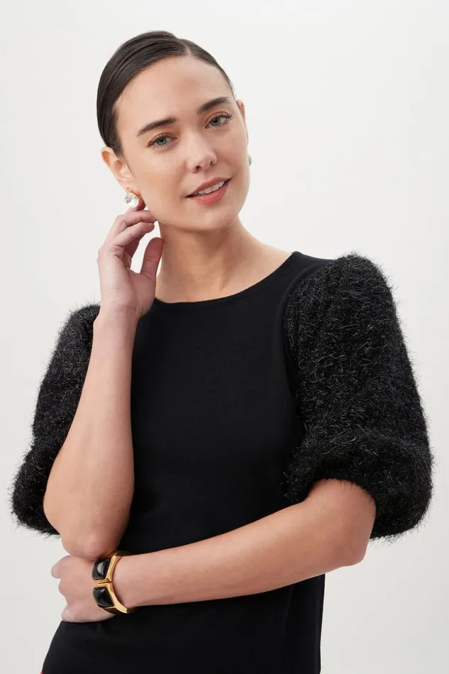 SHOP Trina Turk ALL TOPS BARBIER SWEATER