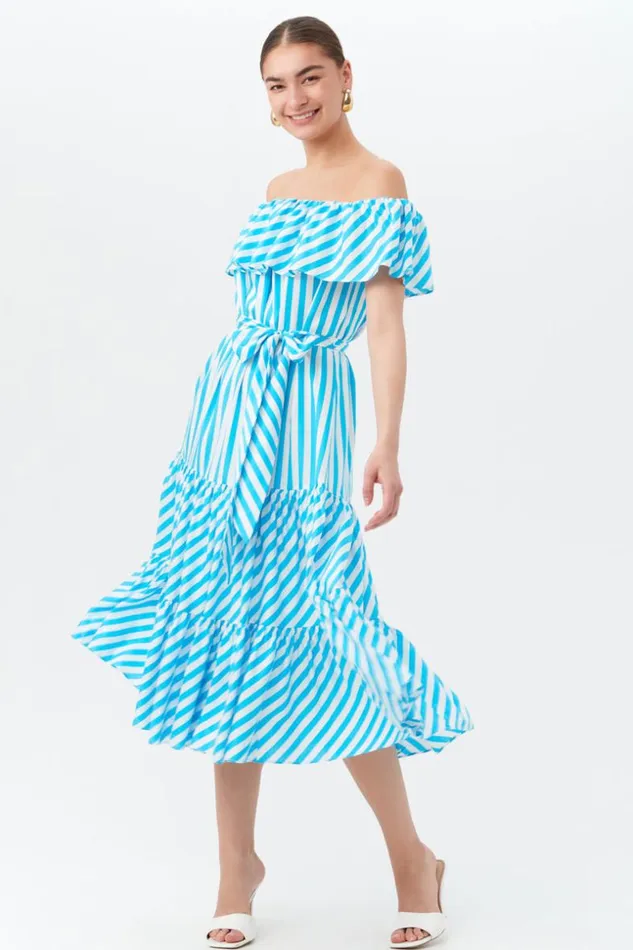 SHOP Trina Turk MIDI DRESSES SALIMA 2 DRESS