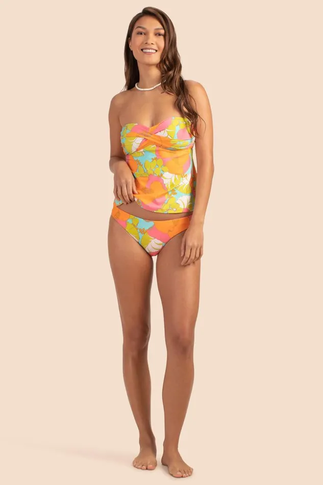 SHOP Trina Turk SWIM TOPS PLAYA DE FLOR BANDEAU TANKINI