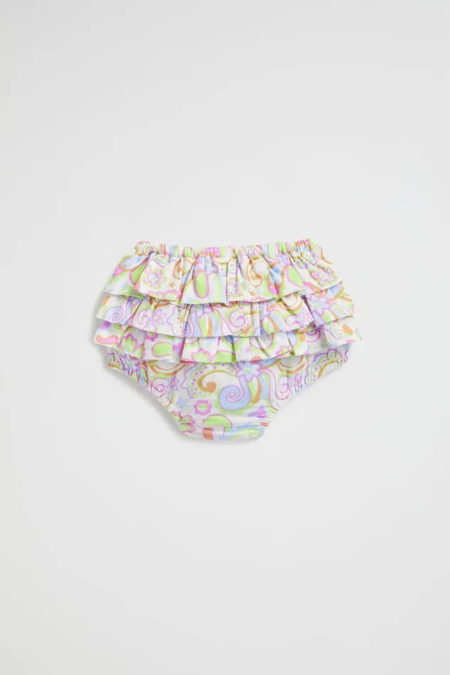 Shorts Baby Seed Heritage Paisley Bloomer Key Lime