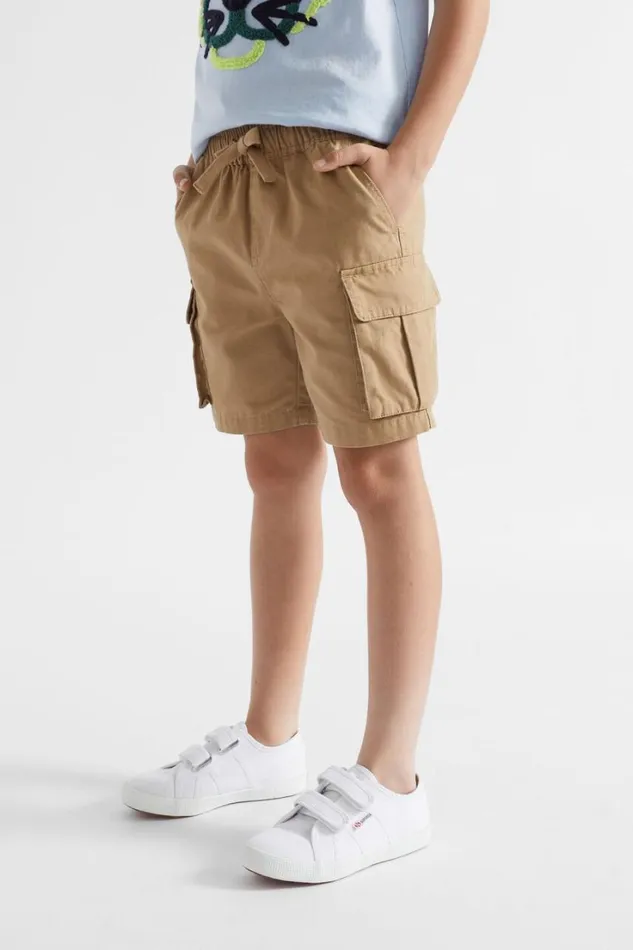Shorts Boy Seed Heritage Textured Cargo Short Biscotti