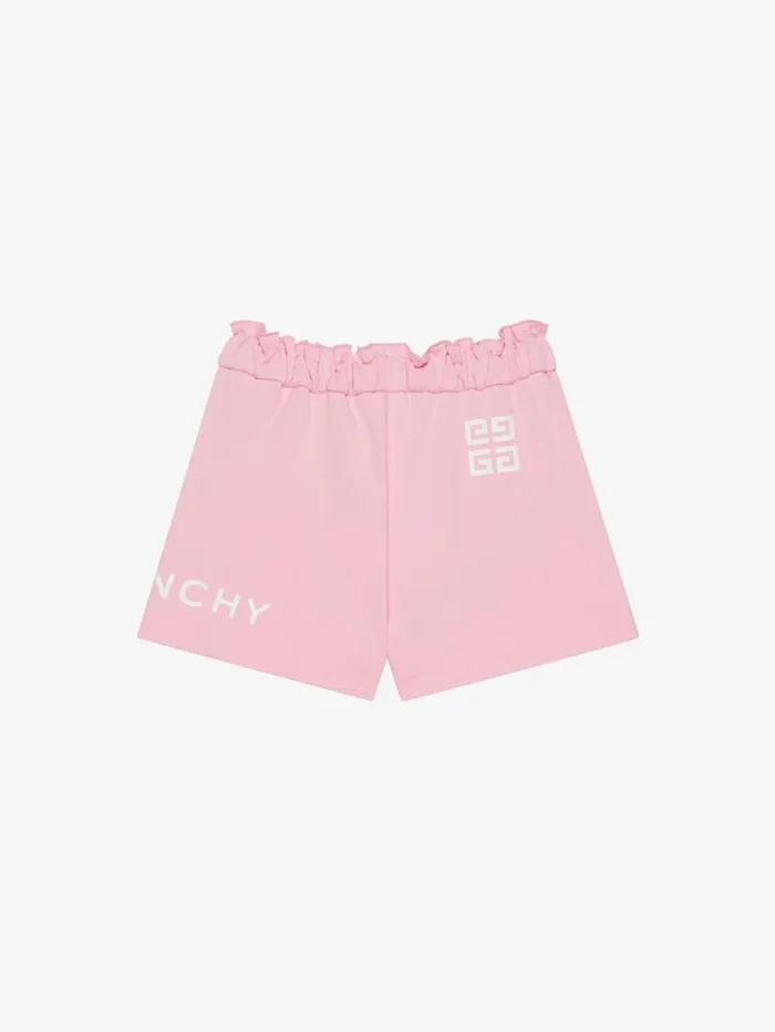 Shorts In Fleece Pink Kids Givenchy