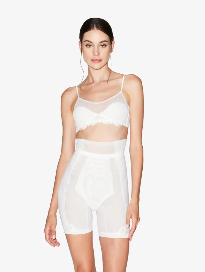 Shorts In Offwhite Stretch Tulle LingerieSleepwear La Perla Hipster