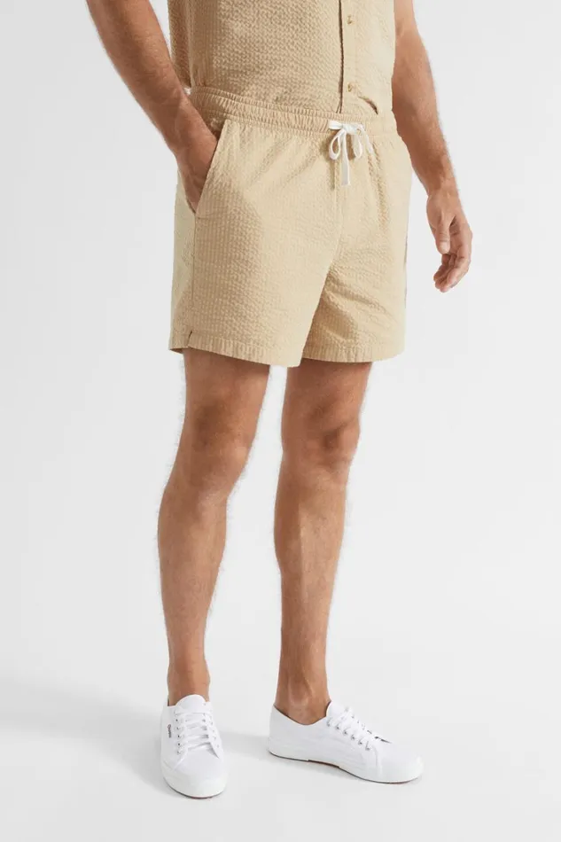Shorts Man Seed Heritage Seersucker Short Sand