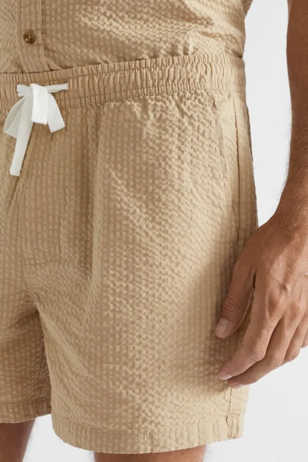 Shorts Man Seed Heritage Seersucker Short Sand