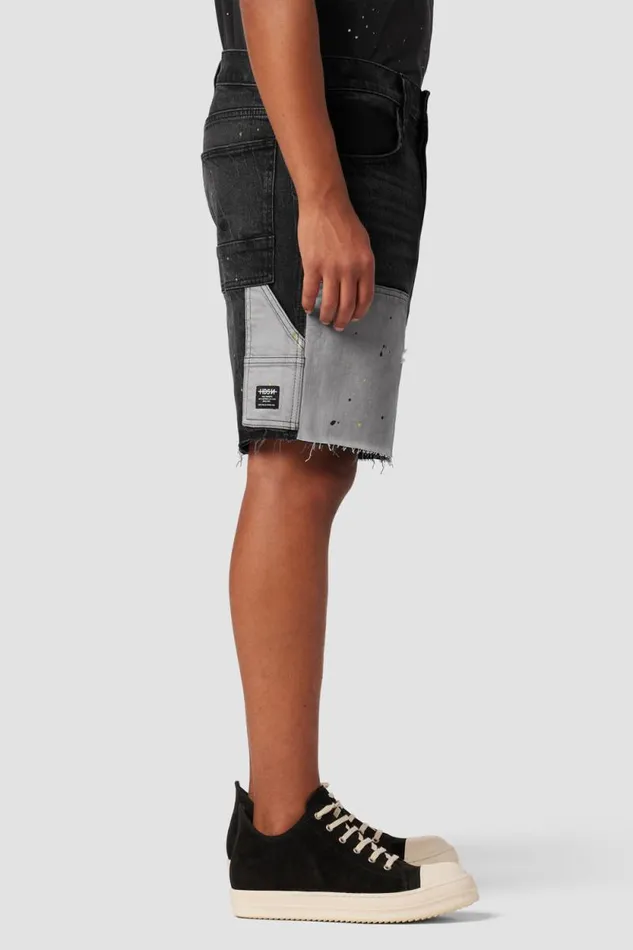 Shorts Men Hudson Jeans Carpenter Short Black Carbon Shorts Men Hudson Jeans Carpenter Short Black Carbon