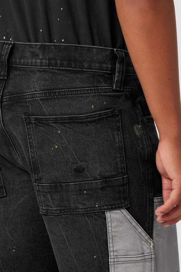 Shorts Men Hudson Jeans Carpenter Short Black Carbon Shorts Men Hudson Jeans Carpenter Short Black Carbon