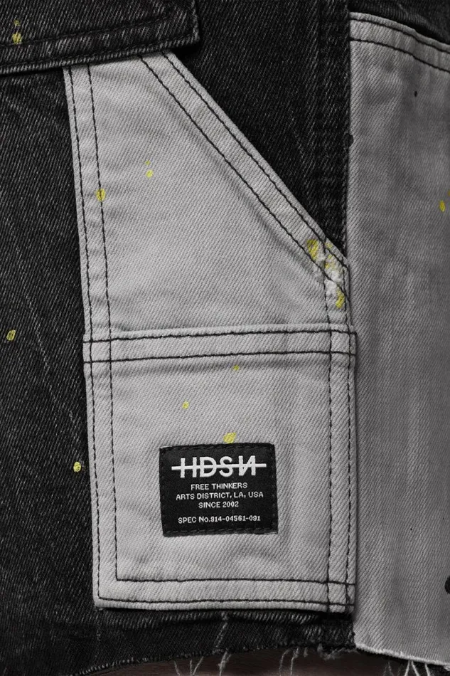 Shorts Men Hudson Jeans Carpenter Short Black Carbon Shorts Men Hudson Jeans Carpenter Short Black Carbon