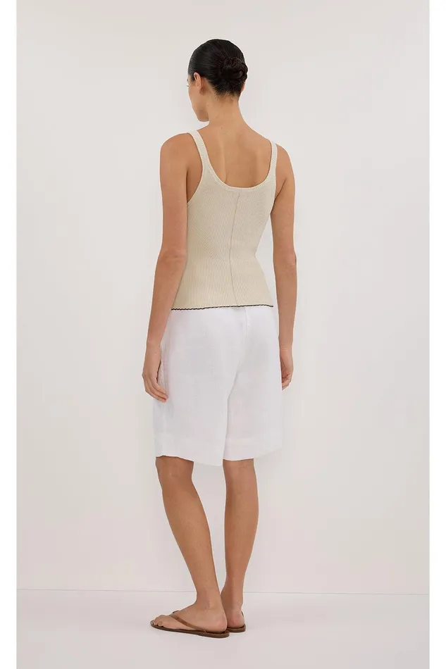 SIGNATURE BONE SCOOP TANK Women DISSH Tanks