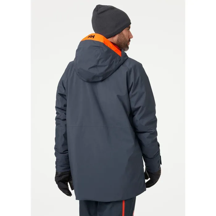 Ski Jackets Men Helly Hansen POWDERFACE JACKET 983 Slate