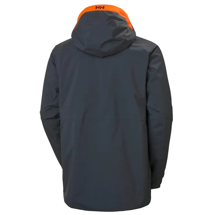 Ski Jackets Men Helly Hansen POWDERFACE JACKET 983 Slate