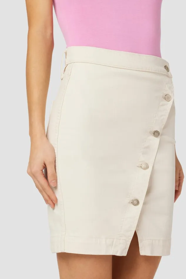 Skirts Women Hudson Jeans Asymmetrical Pencil Skirt Ecru Skirts Women Hudson Jeans Asymmetrical Pencil Skirt Ecru