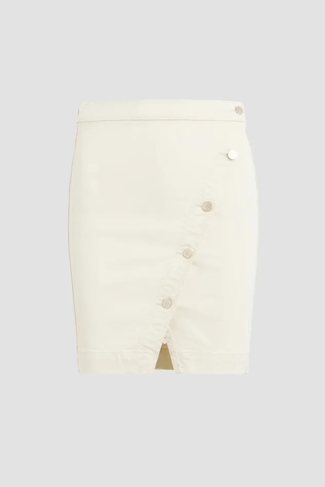 Skirts Women Hudson Jeans Asymmetrical Pencil Skirt Ecru Skirts Women Hudson Jeans Asymmetrical Pencil Skirt Ecru