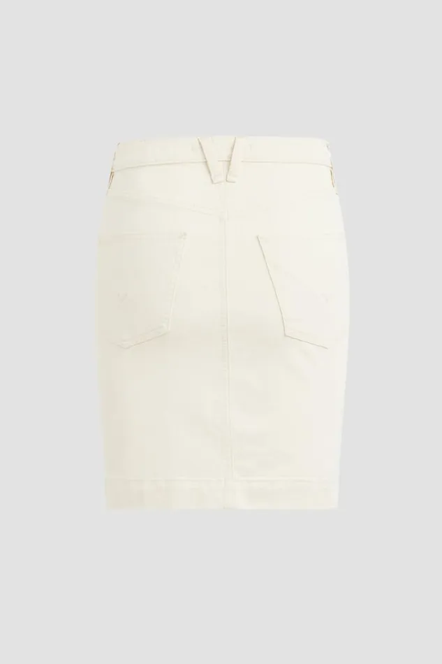 Skirts Women Hudson Jeans Asymmetrical Pencil Skirt Ecru Skirts Women Hudson Jeans Asymmetrical Pencil Skirt Ecru