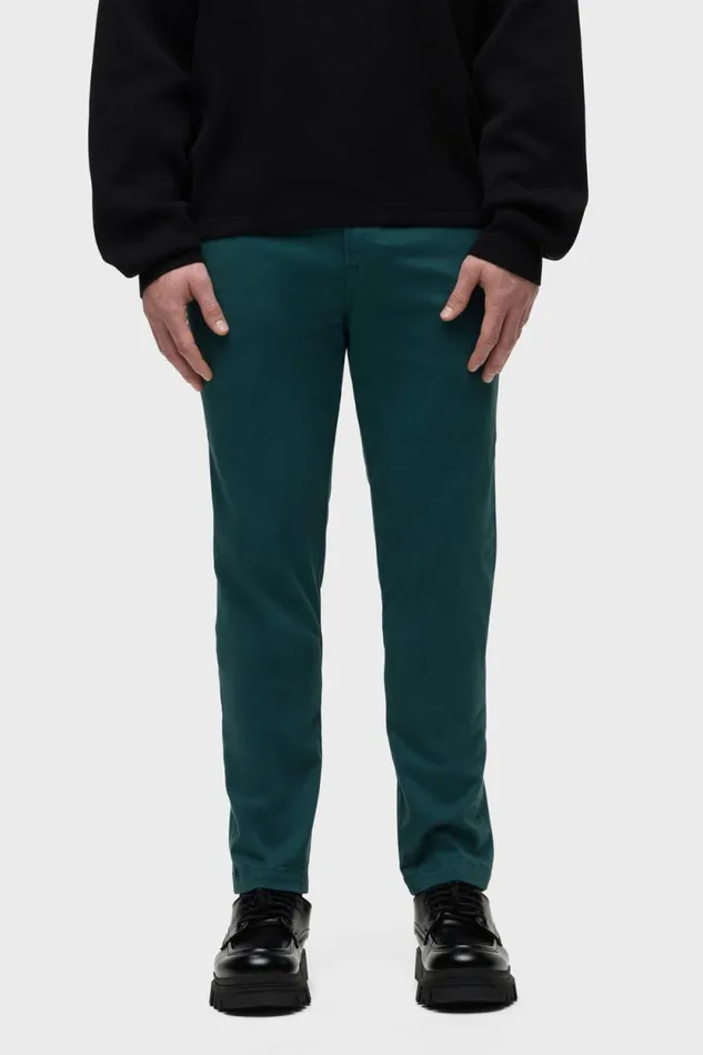 Slim Men Hudson Jeans Classic Slim Straight Chino Deep Teal