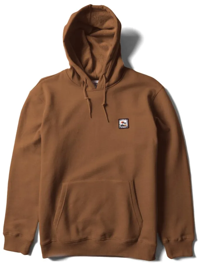 Solid Sets Eco Po Hoodie Malt Men Vissla Fleece and Hoodies