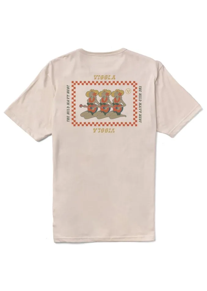 Soren Sernade Organic Pkt Tee Bone Men Vissla Tees