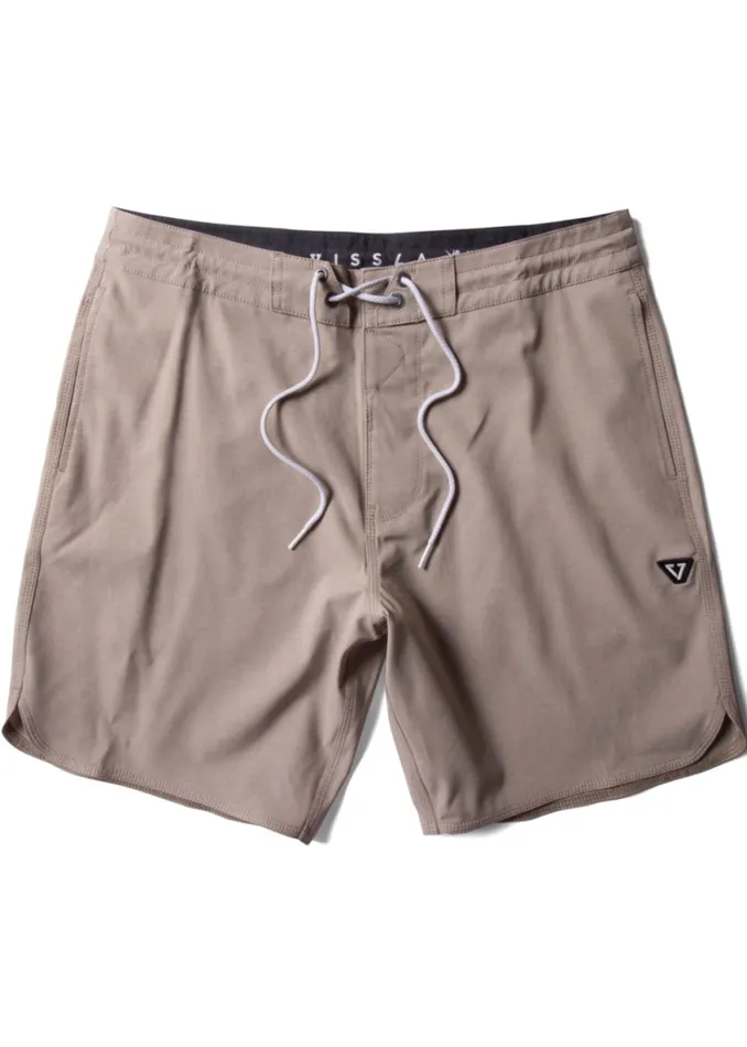 Stoke039M 175quot Boardshort Khaki Men Vissla Boardshorts
