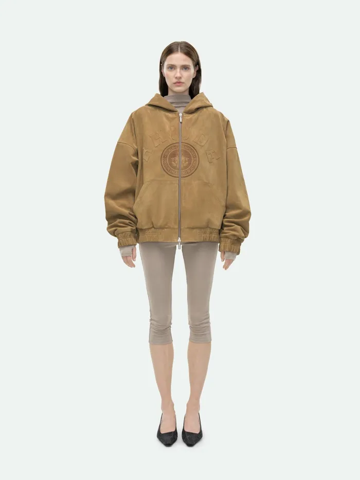 SUEDE RHUDE CREST HOODIE Women Rhude Tops