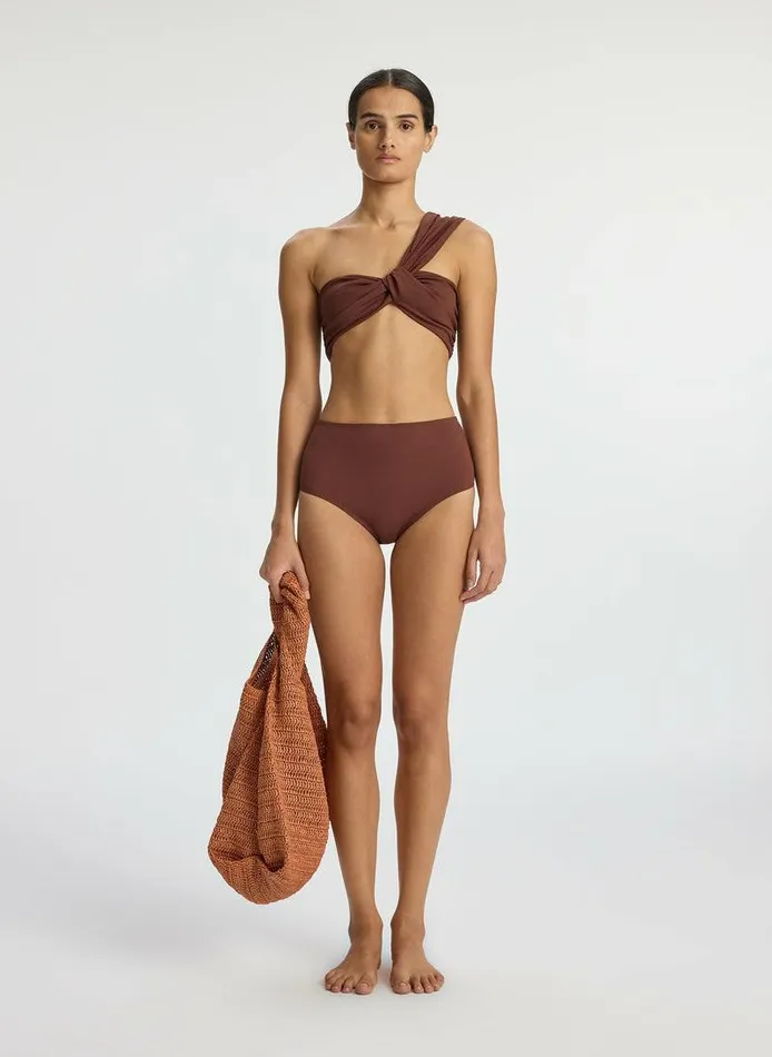 Suits Women ALC Athena Bikini Top Carob Suits Women ALC Athena Bikini Top Carob