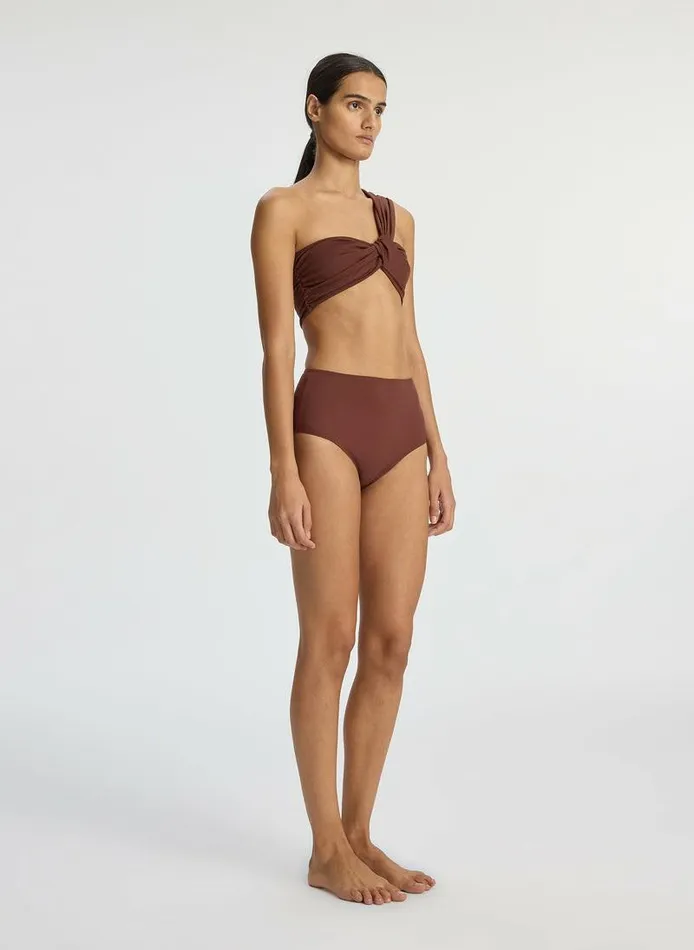 Suits Women ALC Athena Bikini Top Carob Suits Women ALC Athena Bikini Top Carob