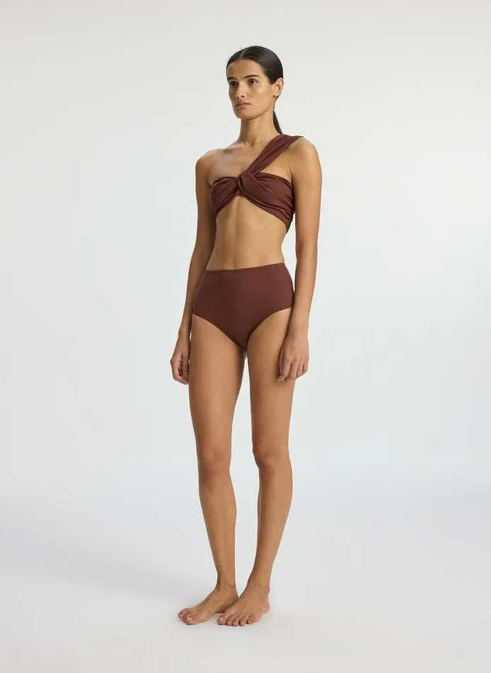 Suits Women ALC Athena Bikini Top Carob Suits Women ALC Athena Bikini Top Carob