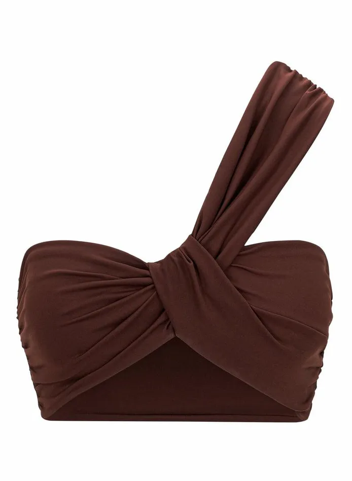 Suits Women ALC Athena Bikini Top Carob Suits Women ALC Athena Bikini Top Carob