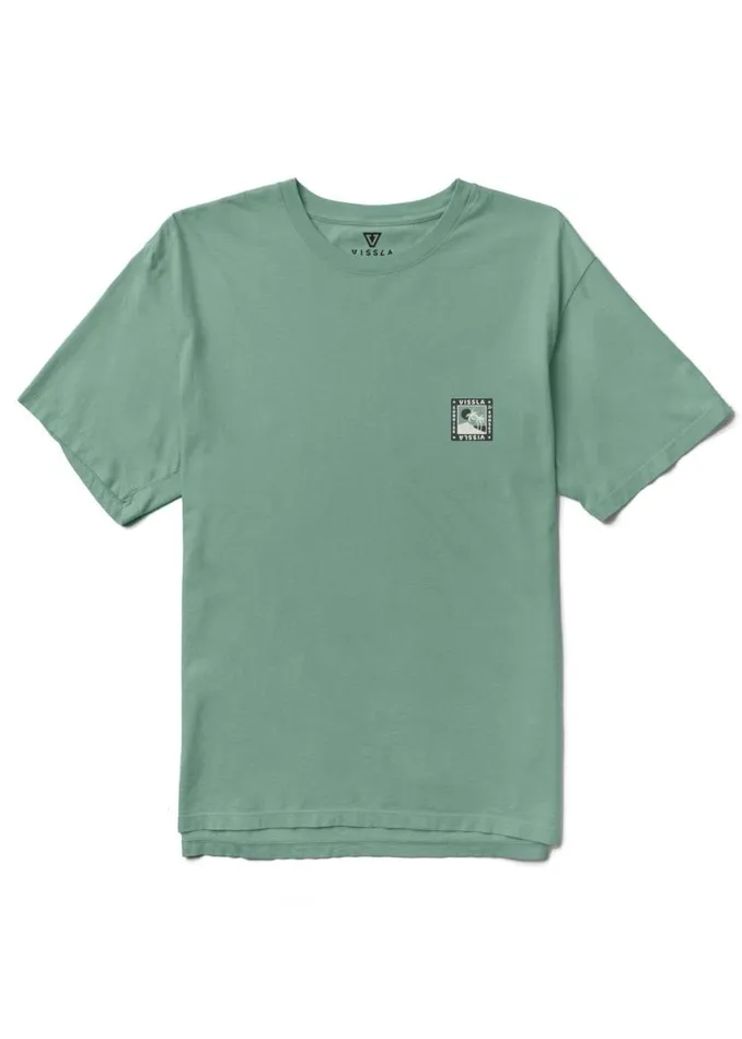 Sunrise Organic Tee Jade Men Vissla Tees