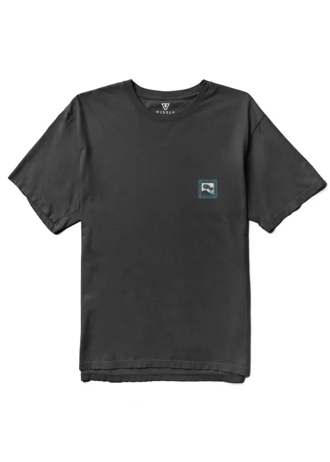 Sunrise Organic Tee Phantom Men Vissla Tees