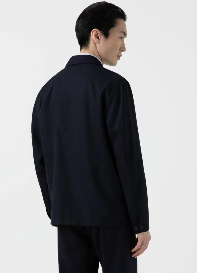 SUNSPEL Jackets and Coats Travel Wool Harrington Jacket 8211 Men