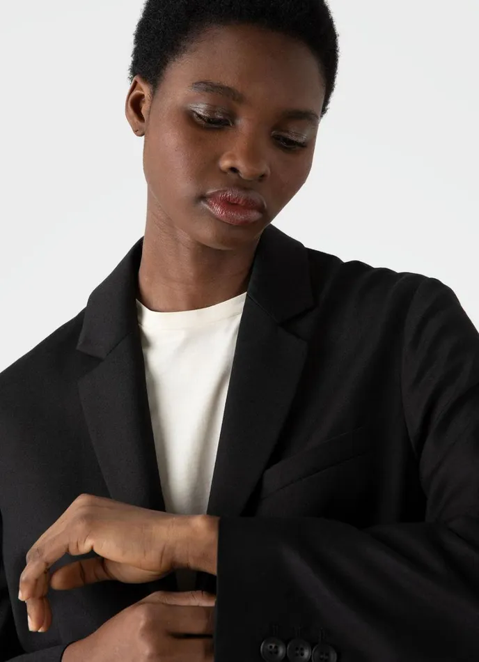 SUNSPEL Jackets and Coats Wool Blazer Black 8211 Women