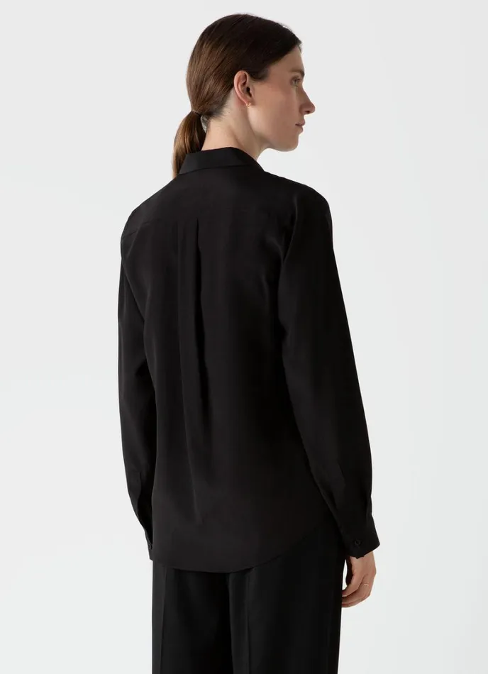 SUNSPEL Shirts and Blouses Silk Shirt Black 8211 Women