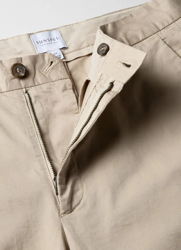 SUNSPEL Shorts Stretch Cotton Twill Chino Shorts Light Stone 8211 Men