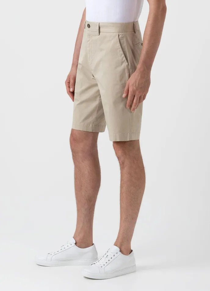 SUNSPEL Shorts Stretch Cotton Twill Chino Shorts Light Stone 8211 Men