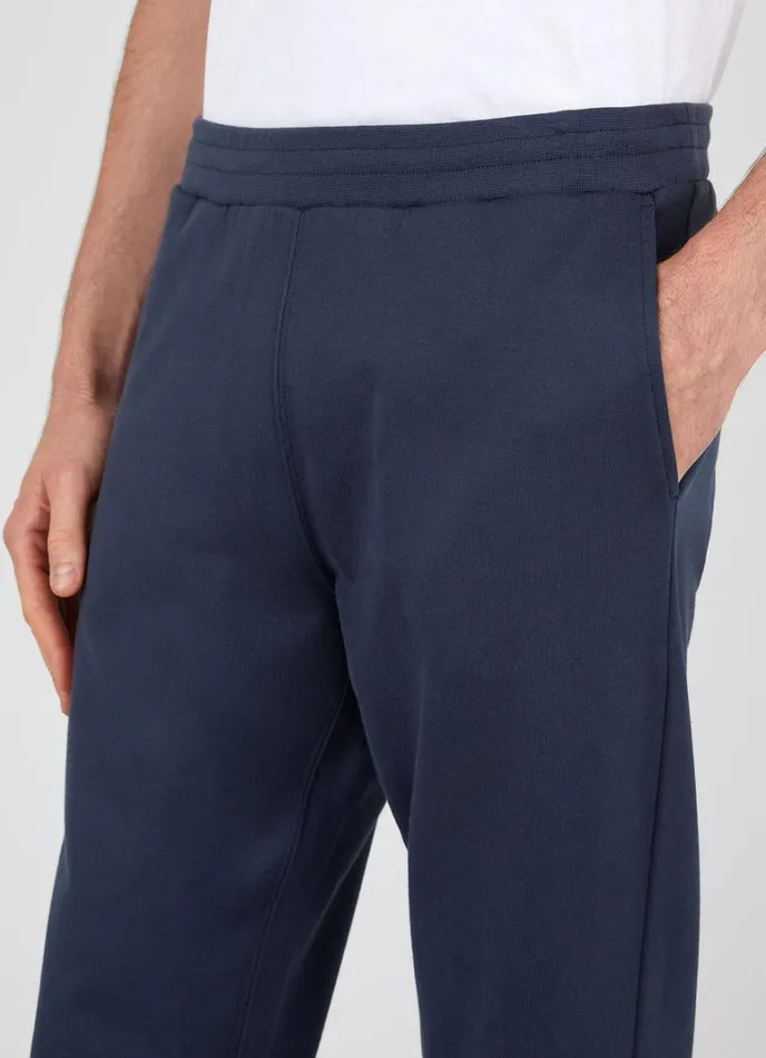 SUNSPEL Sweatshirts and Sweatpants Sea Island Cotton Sweatpants Navy 8211 Men