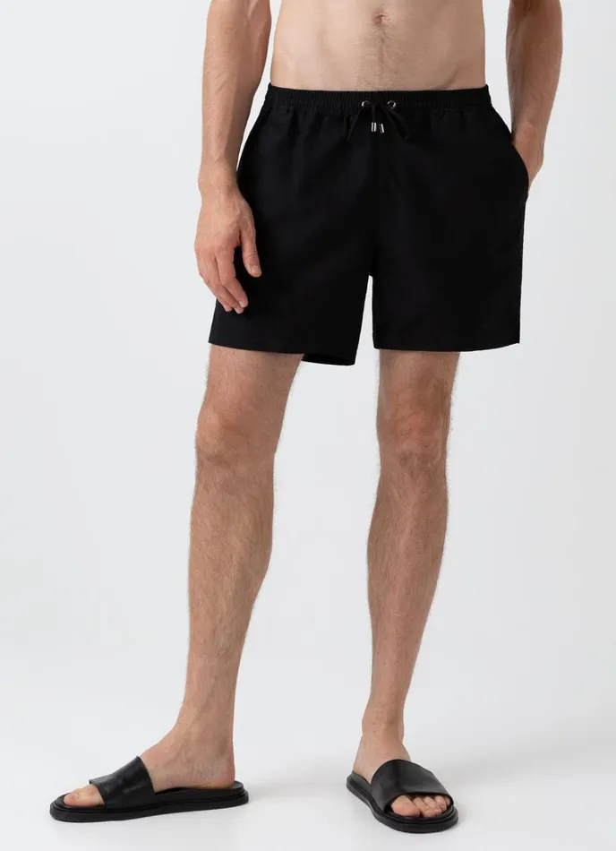 SUNSPEL Swimwear Drawstring Swim Shorts Black 8211 Men