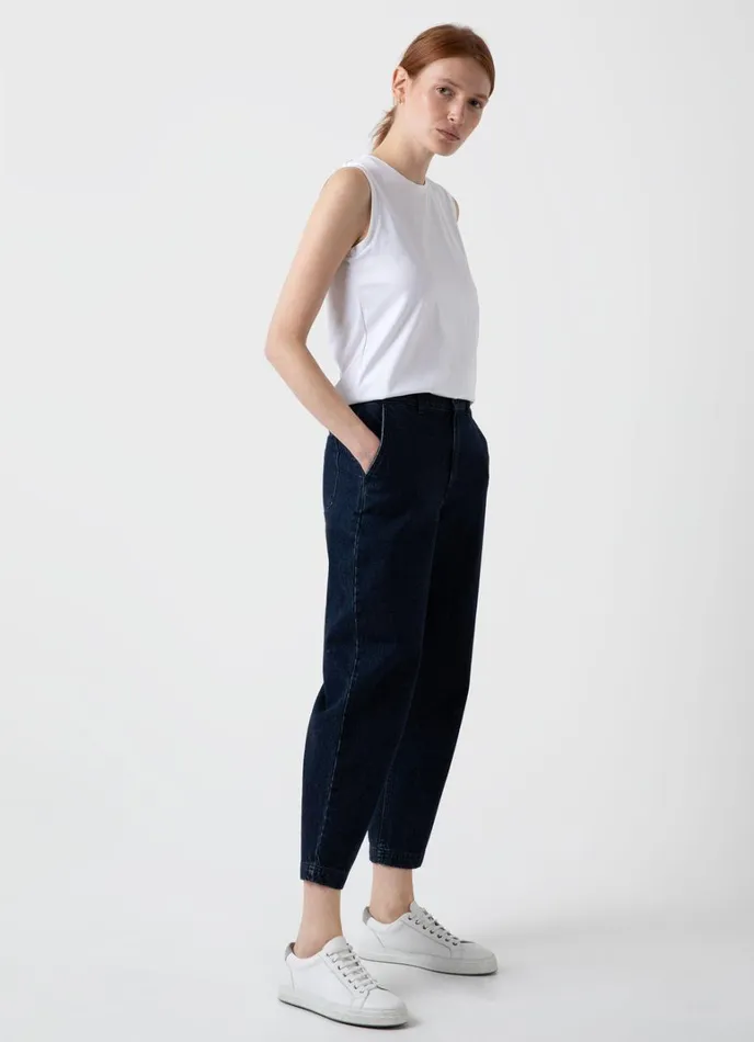 SUNSPEL Tshirts and Tops Boy Fit Tank White 8211 Women