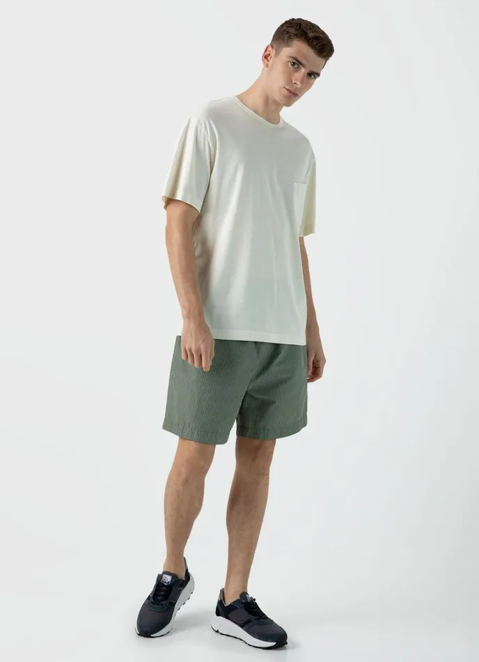 SUNSPEL Tshirts X Nigel Cabourn Tshirt Stone White 8211 Men