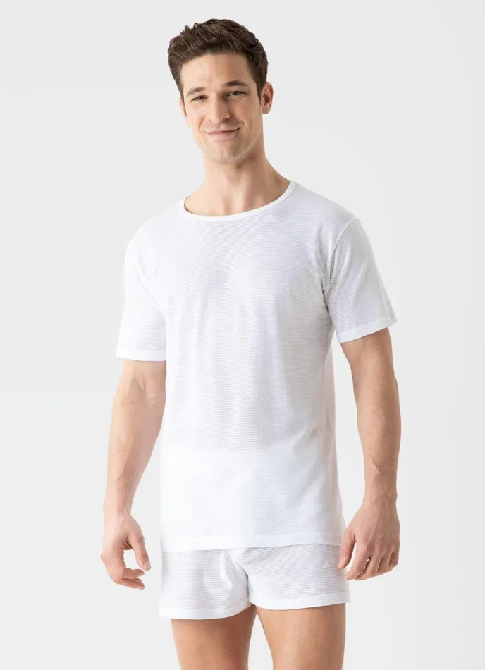 SUNSPEL Underwear Tops Cellular Cotton Underwear Tshirt 8211 Men