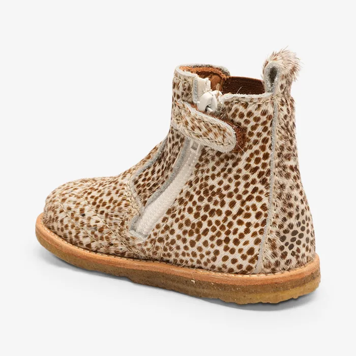 sus bambi fur Brown KIDS Boots bisgaardshoes