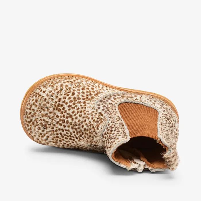 sus bambi fur Brown KIDS Boots bisgaardshoes