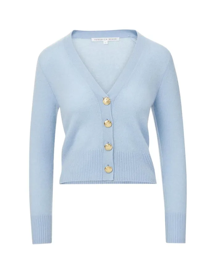 Sweaters Shop Veronica Beard Solene Cashmere Cardigan Beige