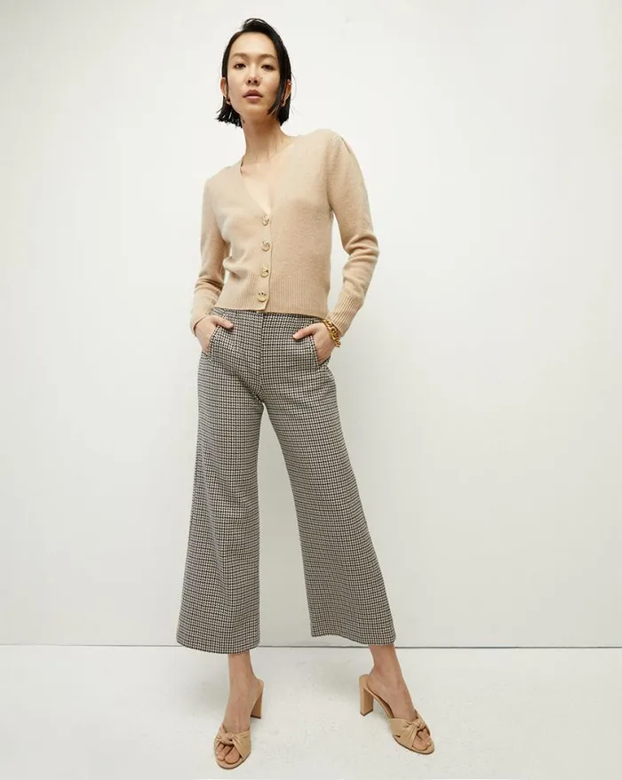 Sweaters Shop Veronica Beard Solene Cashmere Cardigan Beige