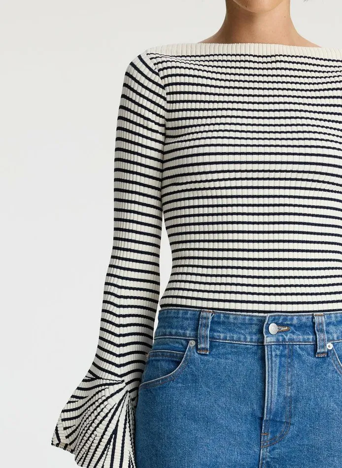 Sweaters Women ALC Aster Knit Top Anticodark Sapphire Sweaters Women ALC Aster Knit Top Anticodark Sapphire
